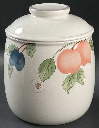 Fruit Panorama Large Canister & Lid with Seal Ring