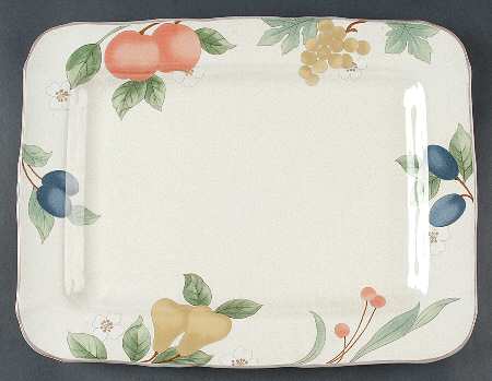 Fruit Panorama 15" Rectangular Serving Platter
