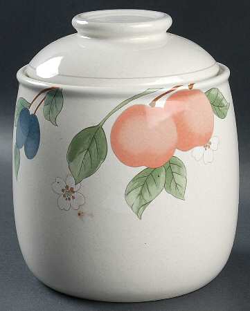 Fruit Panorama Large Canister & Lid