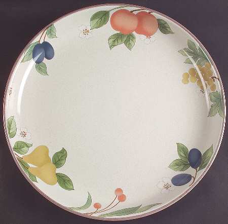 Fruit Panorama Party/Serving/Chip & Dip Plate