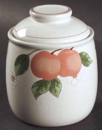 Fruit Panorama Small Canister & Lid