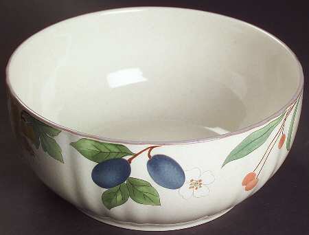 Fruit Panorama 7" Round Vegetable Bowl