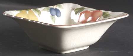 Fruit Panorama 5" Square Vegetable Bowl