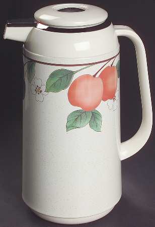 Fruit Panorama Plastic Thermos/Carafe & Lid