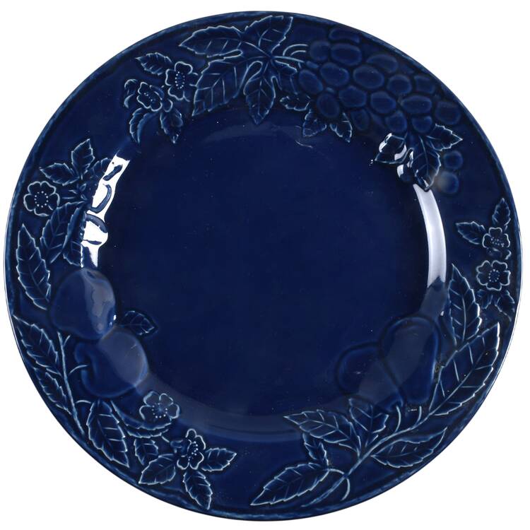 Fruit Promenade Blue 12" Chop Plate (Round Platter)