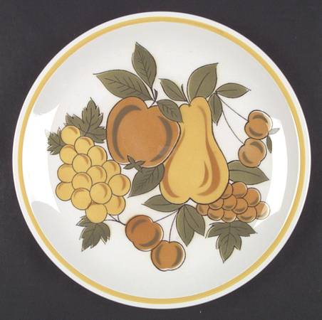 Fruit Salad Dinner Plate