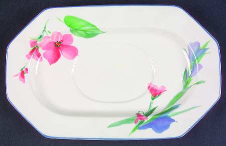 French Silk Underplate for Gravy Boat