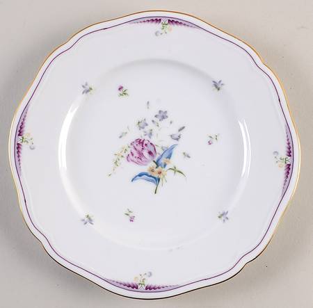 French Tulip Salad Plate