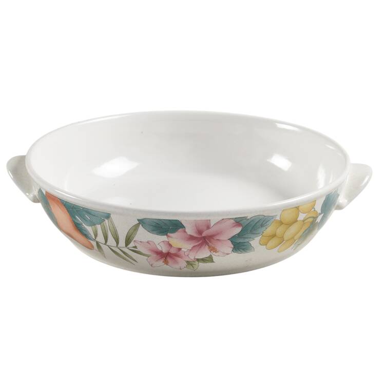 Fruitage 2 Qt Round Covered Casserole No Lid