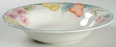 Fruitage 10" Round Vegetable Bowl