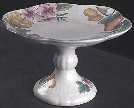 Fruitage Round Compote (Height X Width)