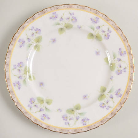 French Violets Bread & Butter Plate by Mikasa