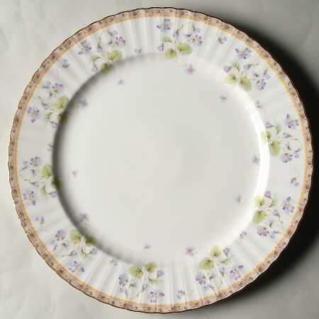 French Violets 12" Chop Plate (Round Platter)