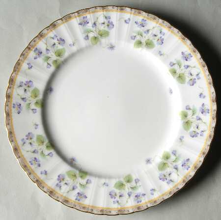 French Violets Salad Plate by Mikasa