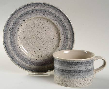 Fusion Flat Cup & Saucer Set
