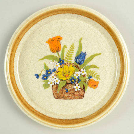 Garden Bouquet Salad Plate