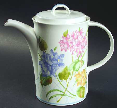 Garden Bouquet Coffee Pot & Lid