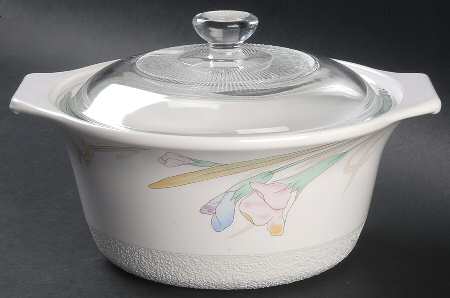 Gabriele 1.75 Qt Round Covered Casserole