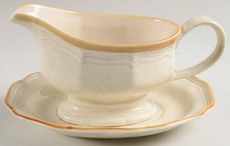 Garden Club Gravy Boat & Underplate