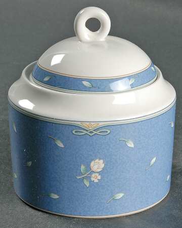 Garden Chintz Sky Sugar Bowl & Lid