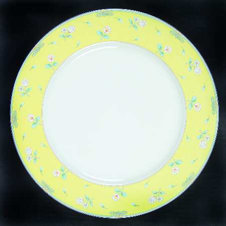 Garden Chintz Saffron Dinner Plate