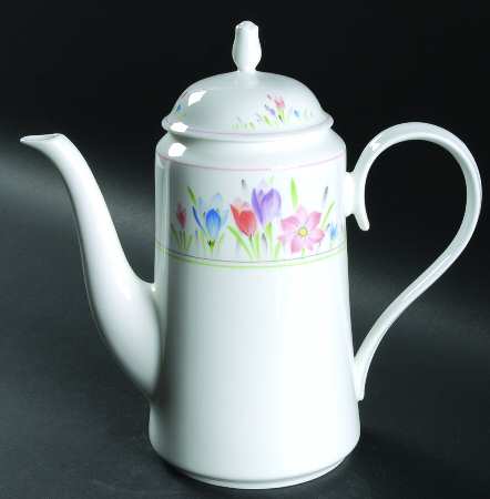 Garden Delight Coffee Pot & Lid