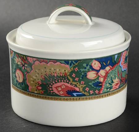 Garden Frenzy Sugar Bowl & Lid