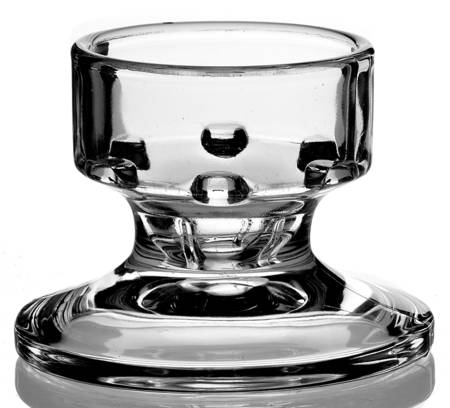 Garden Harvest Glassware Hurricane Lamp Base