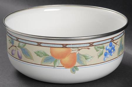 Garden Harvest 6" Metal Bowl