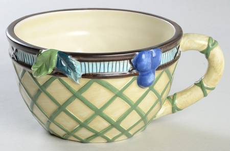 Garden Harvest Cup for Sculpted Individual Tea Pot