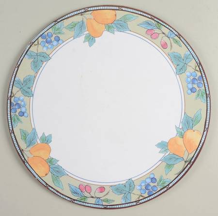 Garden Harvest Round Cork Back Trivet