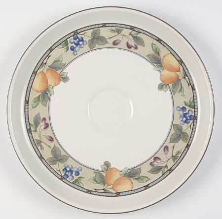 Garden Harvest Chip & Dip-Plate