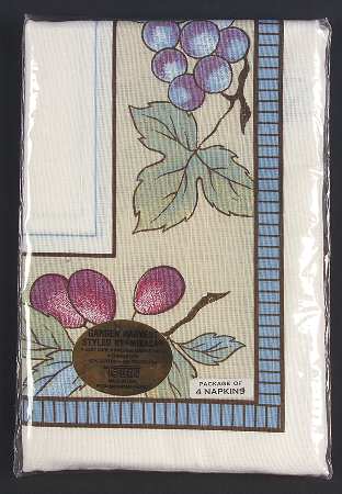 Garden Harvest Cloth Napkin - Set of 4