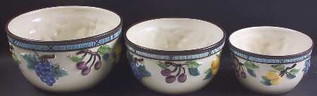 Garden Harvest (3 Piece) Mixing Bowl Set