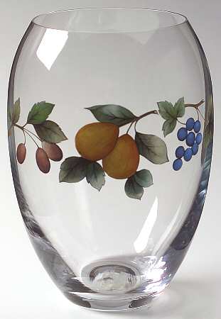 Garden Harvest 7" Glassware Vase