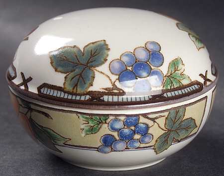 Garden Harvest 3" Round Box & Lid