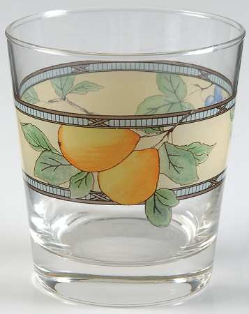 Garden Harvest 10 Oz Glassware Double Old Fashioned