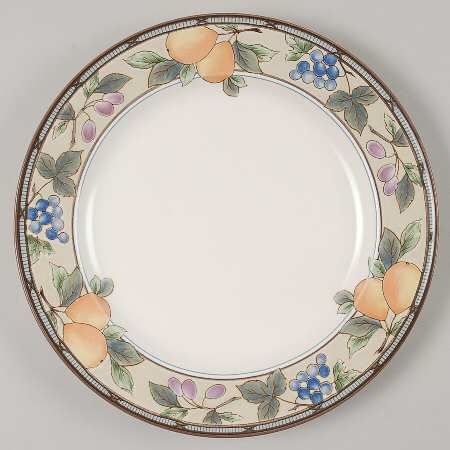 Garden Harvest Luncheon Plate