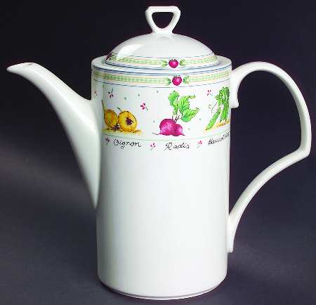 Garden Lane Coffee Pot & Lid
