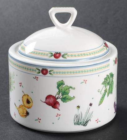 Garden Lane Sugar Bowl & Lid