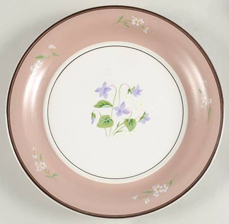 Garden Lyrics Salad Plate