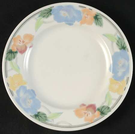 Garden Poetry Bread & Butter Plate