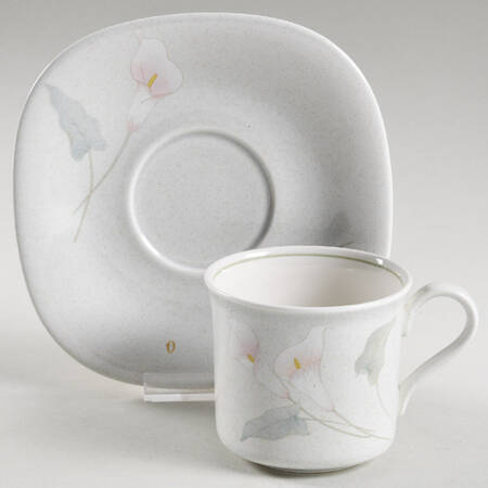 Gardenside Flat Demitasse Cup & Saucer Set