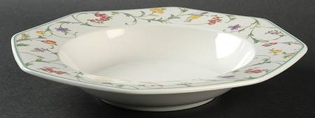 Gardinella Large Rim Soup Bowl
