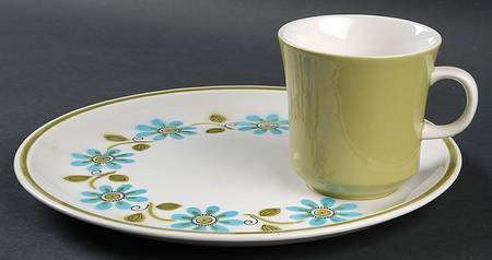 Garland Snack Plate & Reg Fl Cup