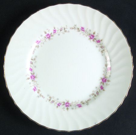 Garland Rose Salad Plate