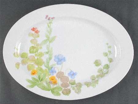 Garden Side 16" Oval Serving Platter