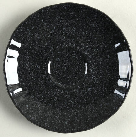 Gemtone Black Saucer