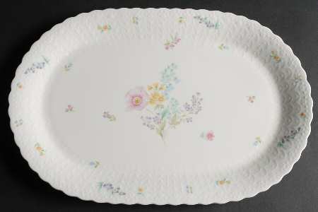 Gentle Breeze 14" Oval Serving Platter