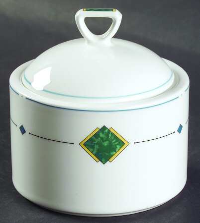 Gemini Sugar Bowl & Lid
